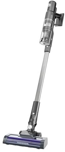 Grunkel aspiradora Escoba sin Cable Motor BLDC de 200w y 22Kpa de succión. 30min bateria y Filtro HEPA deposito 300ml Vaciado fácil