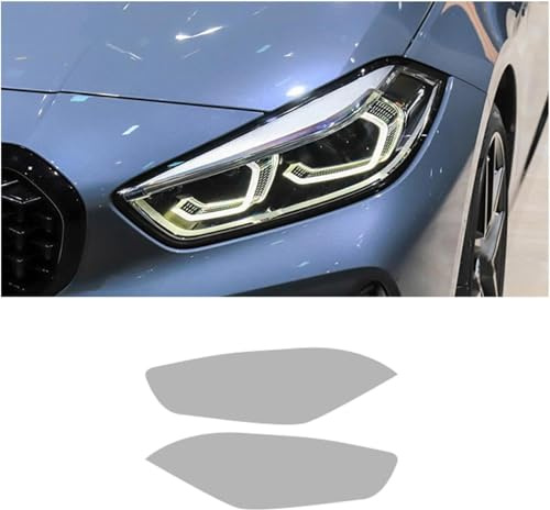 Pellicola protettiva per fari auto Per BMW 1 Serie F40 2020-2024 pellicola trasparente per fari anteriori auto anneriti, adesivo pretagliato annerito trasparente