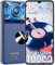 OUKITEL C60 Handy Ohne Vertrag Android 15-16GB+128GB 10000mAh Smartphone Ohne Vertrag 6.88 Zoll 90Hz 13MP+5MP Kamera 120LM Taschenlampe,Lautsprecher,GPS, Dual SIM 4G Simlockfreie Handys,Blau