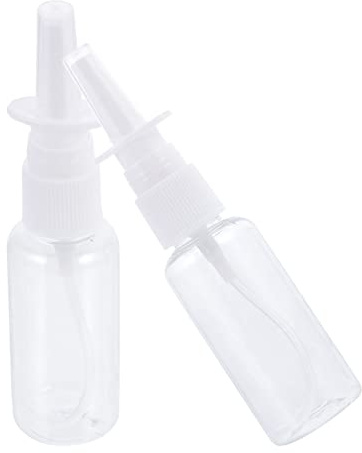 FONDOTIN Limpiadores de Nariz para Bebés 2piezas Botella Pet 20ml Diseño Portátil para Limpieza de Secreciones Nasales Cuidado Nasal Infantil