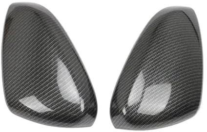 Cache-rétroviseur Coque de rétroviseur latéral pour Peugeot 3008 5008 GT (2016, 2017, 2018, 2019, 2020, 2021, 2022, 2023), coque de rétroviseur e ABS(Carbon Fibre)