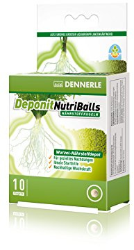 Dennerle Deponit NutriBalls - Der Universal-Wurzeldünger für Aquarienpflanzen - 10 Stück