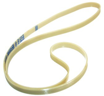 Candy Hoover Washing Machine Drive Belt 1230H8. Genuine Part Number 41003164