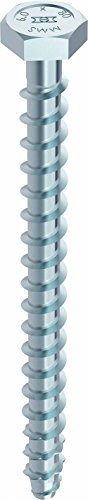 HECO-MM Sechskantkopf 10x160 verzinkt Multi-Monti Schraubanker mit Zulassung, 25 Stück,41156