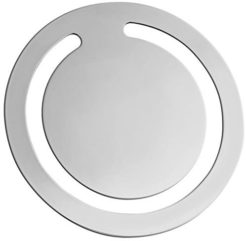 SILBERKANNE Lesezeichen Geldklammer Hamburg 4,5 cm Premium Silber Plated edel versilbert in Top Verareitung. Fertig zum verschenken mit schicker Geschenkverpackung