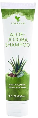Forever Living – Aloe-Jojoba schampo – 295 ml | Innehåller aloe vera, jojobaolja och vitamin A, tropisk fruktdoft, schampo för alla hårtyper