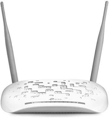 TP-Link 300 Mbps Wireless N VDSL/ADSL Modem Router, Support Modem Only Mode, 1 USB, 2.0 Port, UK Plug (TD-W9970) (Refurbished)