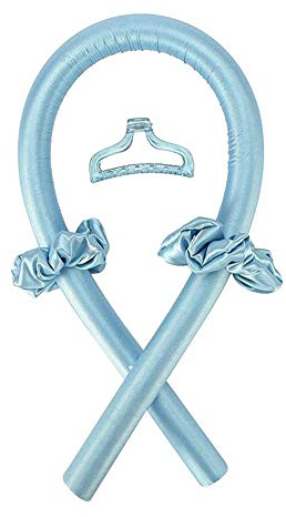 Uposao Bigodini arricciacapelli, senza bigodini termici, set fai da te, bigodini manuali durante la notte, per donne e ragazze, strumento per lo styling dei capelli lunghi e medi