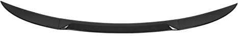 Glänzend Schwarzer Heckspoiler für 2017–2023 mit Einfacher Installation (Typ B (ohne Konvexe Punkte))
