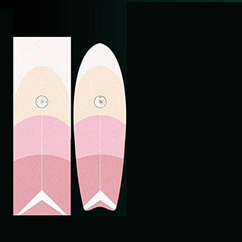 FEETOX Skateboard Klebeband 84 * 23cm(33.46X9.45inch) Skateboard Grip Tape Skateboard Aufkleber Bubble Free Waterproof Longboard Griptape Skateboard Grip Tape AC430 Skateboard Aufkleber