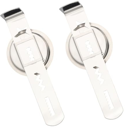 2 Spritzgebäckvorsatz, kitchen aid spritzgebäckvorsatz，aus Edelstahl, silbernes Einspritzgussdesign, geeignet für Küchengeräte und ，Lebensmittelverarbeitungsmaschinen（7.3 * 5.7 * 1.3cm）