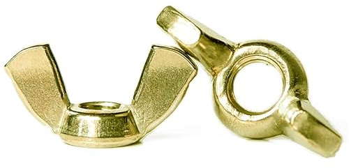 M10 Brass Wing Nuts Butterfly Nut Thumb AN 93 (Pack of 10) - A07D/2 M10_10
