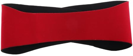 YARNOW Bandeau De Protection Auditive De Natation Réglable en Néoprène Rouge Taille M, Bandeau De Sport Unisexe pour Garçon Et Filles Et Adultes, Protection Étanche pour Natation, Plongée Et Yoga