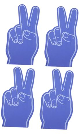 JOINPAYA 4stücke Sport-Fan Finger Für Cheerleading Party-Requisite Lärmmacher Sport-partygeschenke Leicht Zu Tragen Farbenfroh Für Jugendliche Und Erwachsene
