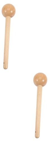 Sosoport 2 Pezzi Martello in Legno Mazza Da Guanto Guanti Guanto Martello a Sfera Mazza Da Baseball Modellatore Di Guanti Da Baseball Formazione Di Legno