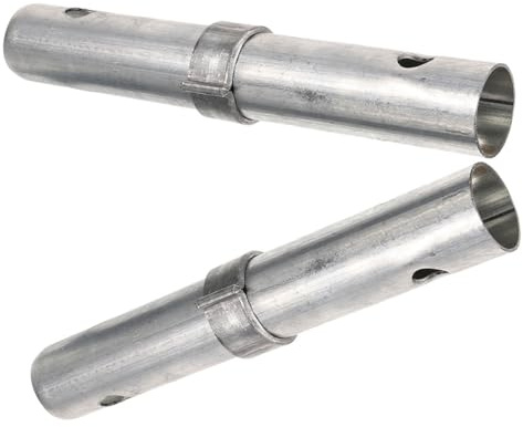 WOONEKY 2pcs Heavy Duty Steel Scaffolding Coupling Pin Scaffold Locking Pins for Scaffolding Poles Couplers Parts