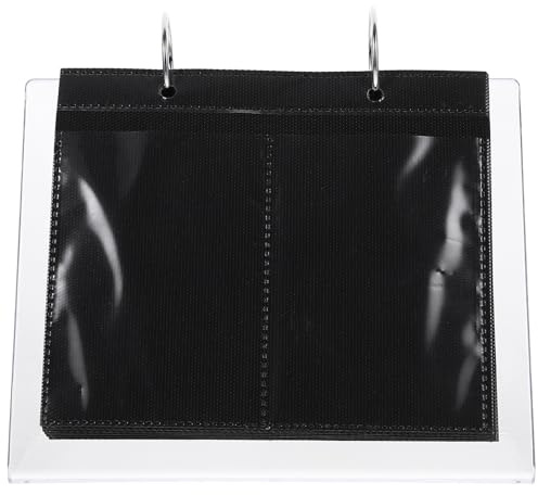 TEHAUX Présentoir pour Album de Stickers à Ongles en Plastique Robuste Porte-Stickers Compact pour Manucure Support de Présentation Multifonctionnel pour Salon et Usage Domestique