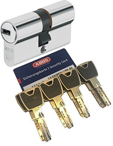 ABUS XP20S Profil-Doppelzylinder Länge 40/45mm mit 8 Schlüssel