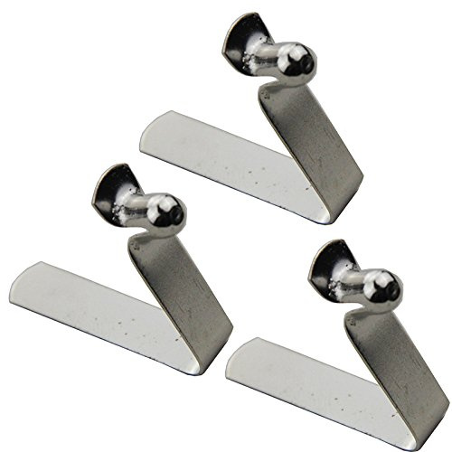 50?Single Button Clips Kajak Paddel Snap Spring Clip Zeltstange Clips(Button diameter 6mm single pin)