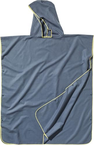 Cocoon handduk poncho storlek 220 x 90 cm ankare grå