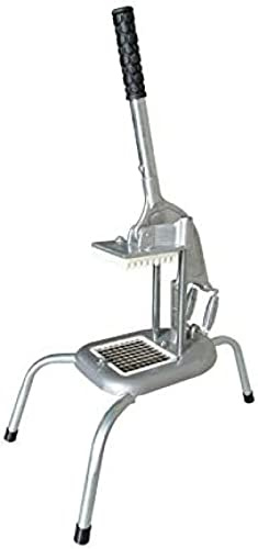 Coupe-Frites Coupe-Frites, Idéal avec des Légumes, Coupe-Frites De Pommes De Terre Coupe-légumes Professionnel Coupe-légumes en Acier Inoxydable pour Coupe-Pommes De Terre De Cuisine,Argent,10mm,G