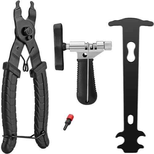WDZGX Fahrrad Ketten Werkzeug Kettennieter Fahrrad Link Zange Fahrradketten Nietwerkzeug für Rennrad Sportbike Fahrrad Mountainbike Entfernen Kettengliedern Werkzeug