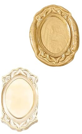 LARUISEE Fotorahmen-Wachssiegel-Stempel, Relief, kann Fotos halten, Siegelstempelkopf für Karten, Umschläge, Hochzeitseinladung, Scrapbooking, Versiegelungen, Wachsstempelkopf, Weihnachten