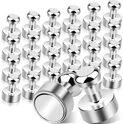 26 Stück Magnete Stark,Klein Magnete Extra Starke, Mini Magnete Magneten Starker Halt Neodym Magnete, Kühlschrank Magnet, Magneten für Magnettafel für,Whiteboard Pinnwand Stecktafel Büro