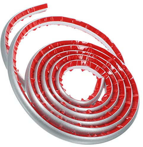 HOMSFOU Flexible Selbstklebende Eckleisten 5m Pvc Flexibel Für Wand Und Schrankkanten Einfach Zuzuschneiden Langlebig Für Innenräume