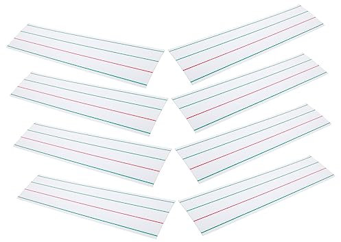 Gogogmee 8 Stück Magnetische Whiteboard-aufkleber Trocken Abwischbare Magnetische Tags Raster Tab-namensetiketten Für Den Schreibtisch Im Klassenzimmer