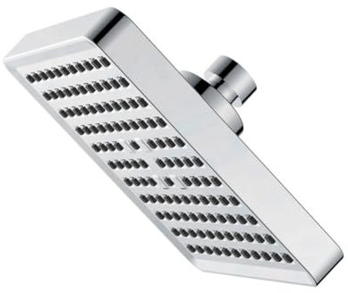 Muuoeou Pomme de Douche à Effet Pluie à Pression - Look Moderne et Luxueux - Le Remplacement Réglable pour Votre Pomme de Douche de Salle de Bain