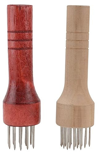 Herramienta for ablandar carne, utensilios de cocina profesionales, Jacquard for ablandar, 2 piezas, ablandador de carne, ablandador de carne, martillo de aguja, mazo for bistec, herramienta for ablan