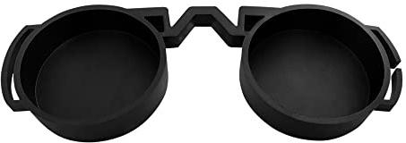 44,5mm: Protège-Pluie pour Jumelles/Bouchon d'oculaire/Bouchon d'œilleton/Protège-poussière/Caoutchouc de Protection Anti-Pluie pour oculaires (Convient pour diamètre extérieur : 44,8–46mm)