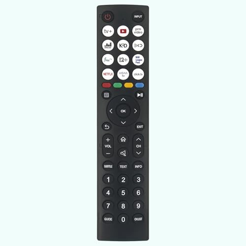 Ersättande röstfjärrkontroll EN2T36H EN2T36H (0011), passar för Hisense TV Full HD Smart TV 32E4KT 40E4KT