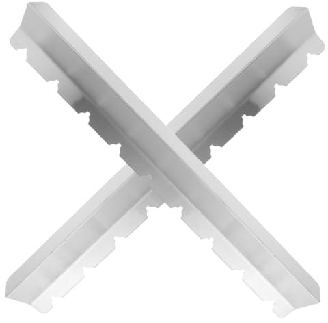 Abaodam 1 Paire Stand De Barbecue Support De Brochettes De Kebab en Métal Porte-Outils pour Barbecue Porte-brochettes De Viande Acier Inoxydable Silver