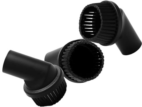 Pack Of 3 Hairs Brushes Round Dusting Brush Vacuum Cleaners Attachment For Vacuum Cleaners Accessories