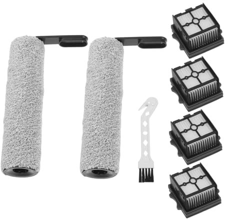 NAMOARLY Kit Brosse Pour Autolaveuse Filtre Et Brosse De Rechange Pour Récurer Les Sols Entretien Pour Machine De Nettoyage