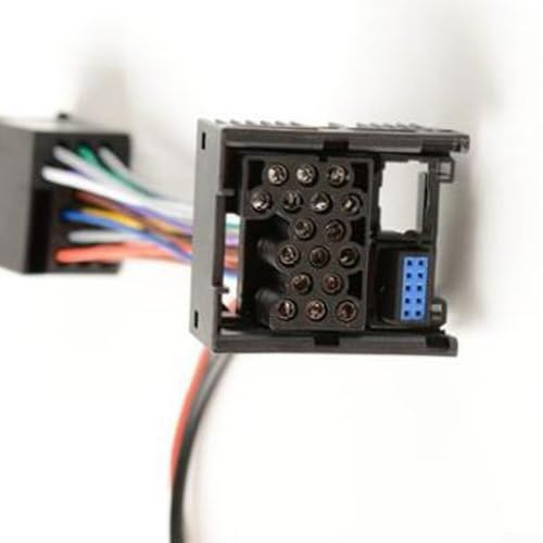 Gettimore Bluetooth-kompatibles Audio-AUX-Kabel, großer Adapter, 10-polig, für BMW E46, 320i, 323i, 325i, CD, 10-polige Schnittstelle, groß