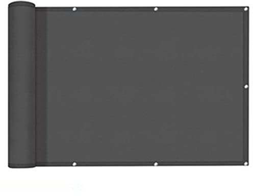 Heavy Duty Privacy Fence Screen - Durable Mesh Shade Net for Garden Backyard Porch Patio Balcony - Outdoor Privacy Solution (0.9x3m Dark Grey)