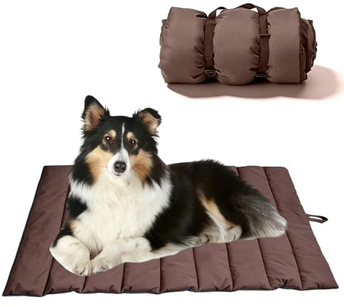 VEGOATY Hundedecke Für Unterwegs: Waschbares Hundematte Oxford-Material Faltbare, Langlebig wasserdichte Hundedecke, Tragbare Reisedecke Hund,für Outdoor und Reisen, Auto-und Outdoor-decke110×68cm