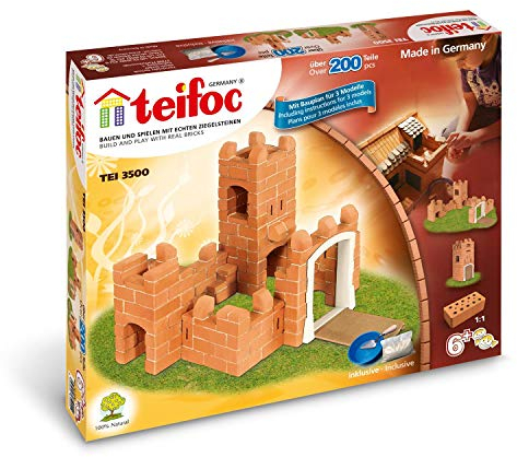 Teifoc Steinbaukästen - TEI 3500 - Burg