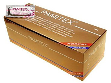Pamitex - Preservativi Tutti Frutti, 144 pezzi