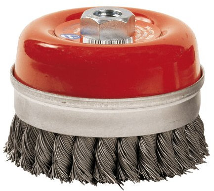 Ratio 1668H701 - Cepillo Taza Alambre Trenzado 70 Mm