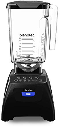 Blendtec Classic 575 Blender (Black), 90oz* WildSide+ Jar