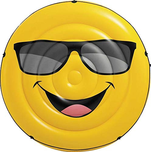 Intex 57254 - Isola Smile, Giallo, 173 x 27 cm, Multicolore