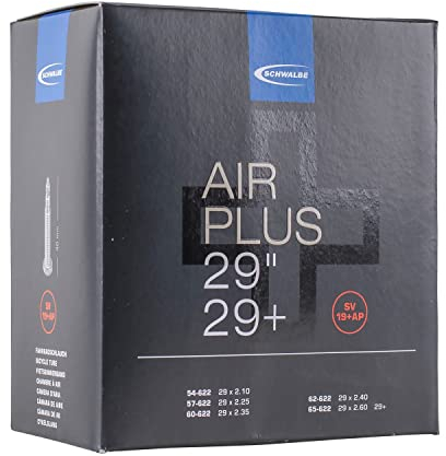 Schwalbe Unisex – Erwachsene Schlauch SV 19+AP Air Plus, Schwarz, 29 Zoll