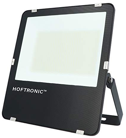 HOFTRONIC - Luxor LED strålkastare - 150 Watt 24000 Lumen (160lm/W) - Antireflex - IK06-4000K Neutralhvidt lys - IP65 vattentät - Arbetslampa