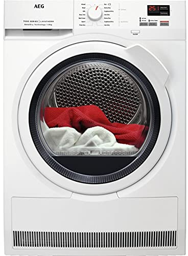T7DBK841N 7000 series 8kg Load Heat Pump Condenser Tumble Dryer Class A++