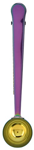 Coffee Clip Scoop,Coffee Spoon Stainless Steel Coffee Clip Spoon Multifunctional Milk Powder Measuring Spoon for Home(Color)