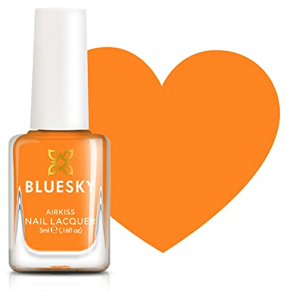 Bluesky Kids Nagellack - Kapow, Orange. Einfache Schälen, ungiftige, wasserbasierte, planfreie Nagellack für Kinder, 5ml